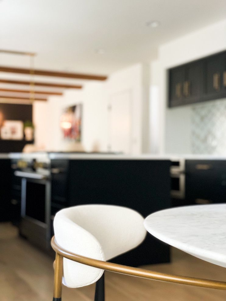 Cozy Modern | Governor's Ranch, CO | Modern Kitchen & Living Area