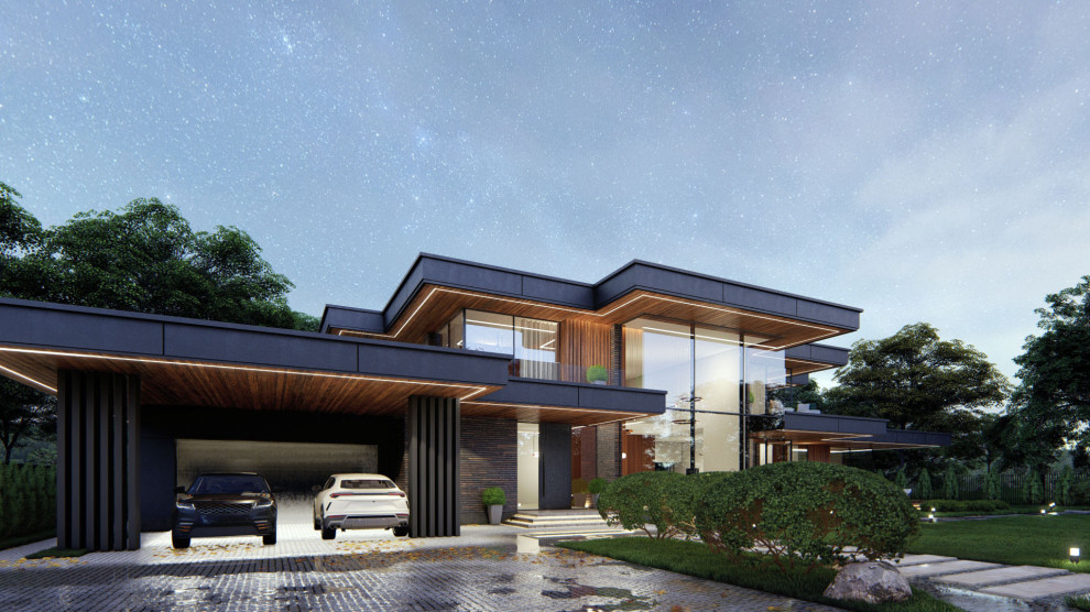 Дом в стиле Райта (Юсония)