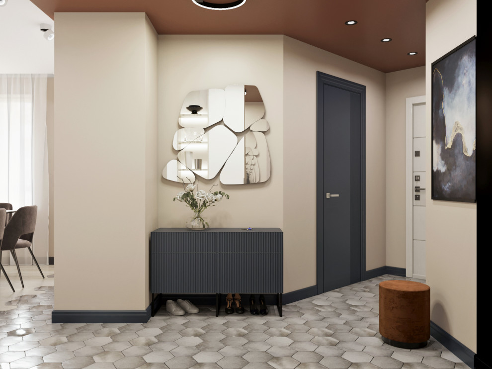 Холл в ЖК Крылья