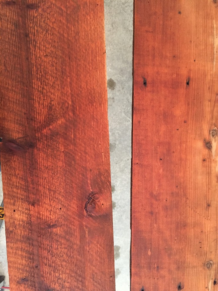 How do we deodorize old salvaged wood that has a musty terrible smell?
