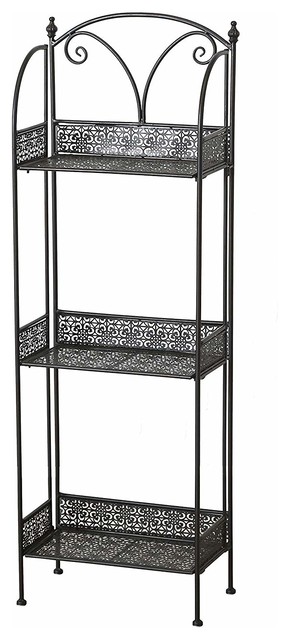 3 Tier Plant Stand - Mediterranean - Plant Stands And Telephone Tables ...