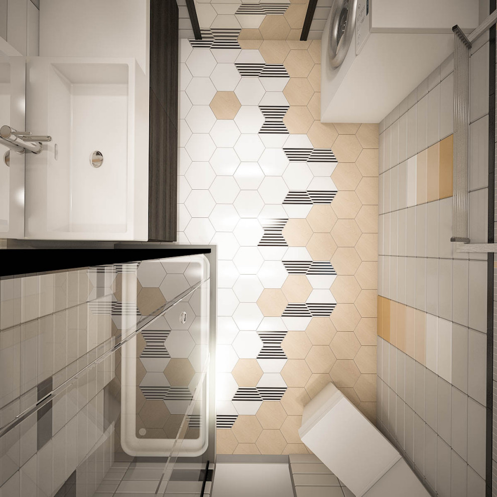 Кухня-столовая для молодой семьис одним ребенком