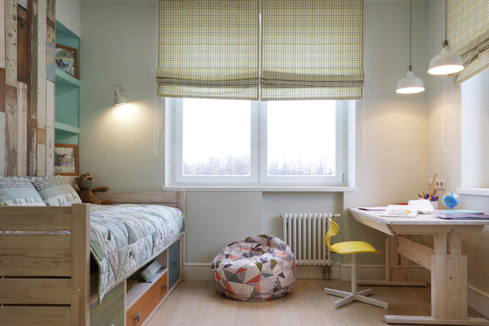 Photo of a contemporary kids' room in Moscow.