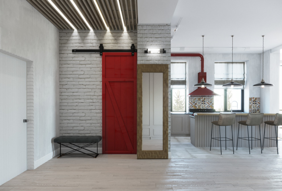 Дом в стиле Лофт