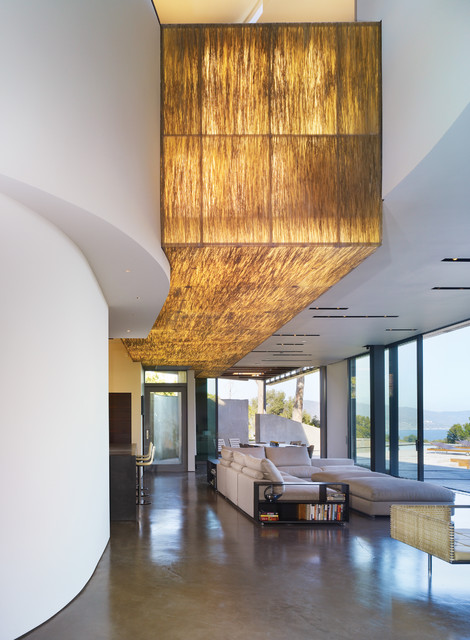 GRIFFIN ENRIGHT ARCHITECTS: Point Dume Residence modern-wohnbereich