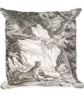 Public Domain Pillows - Bark of the Fox, Decorative Pillow & Reviews Houzz