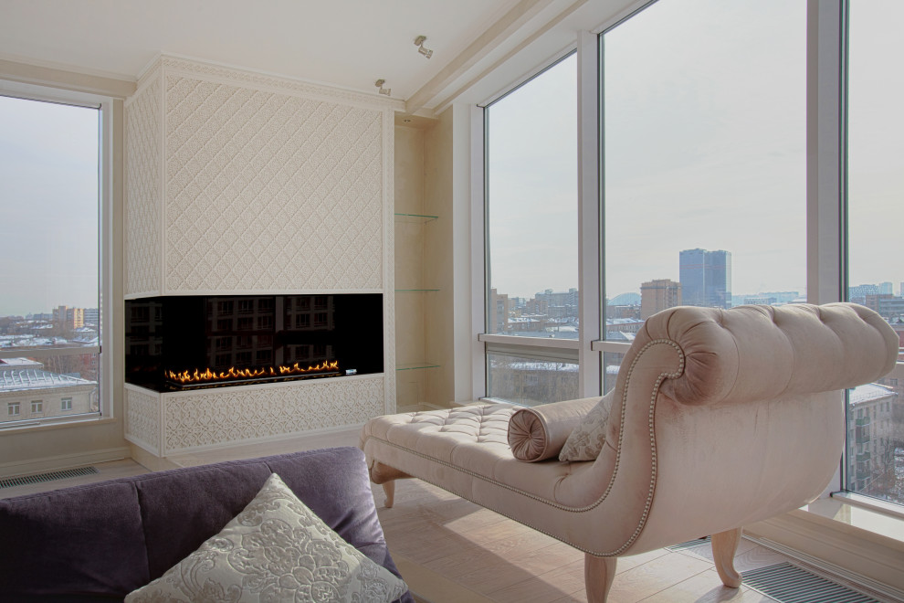 Камин в гостиной