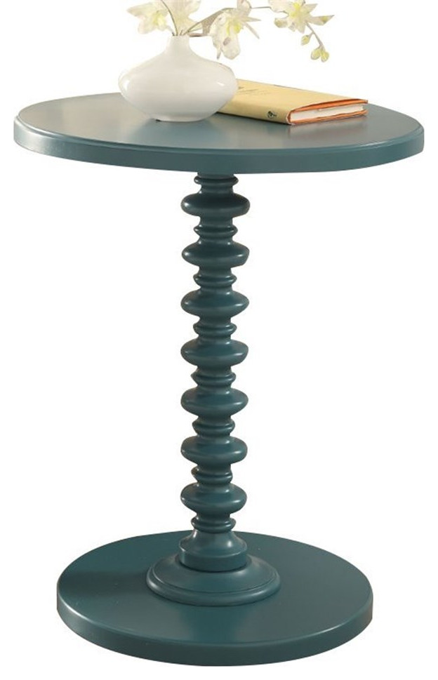 ACME Acton End Table in Teal
