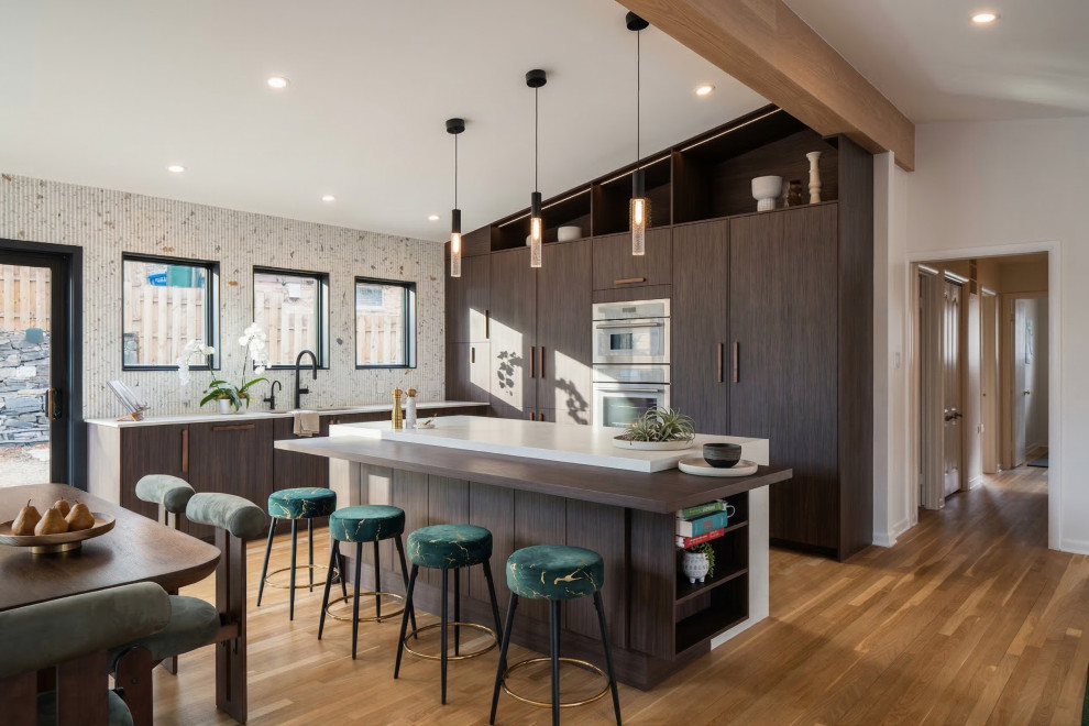 Textured Elegance: A Scandi-Industrial Kitchen Renovation ...