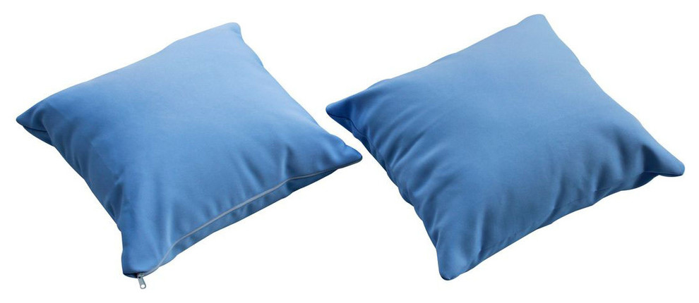 Allegra Pillow in Light Blue