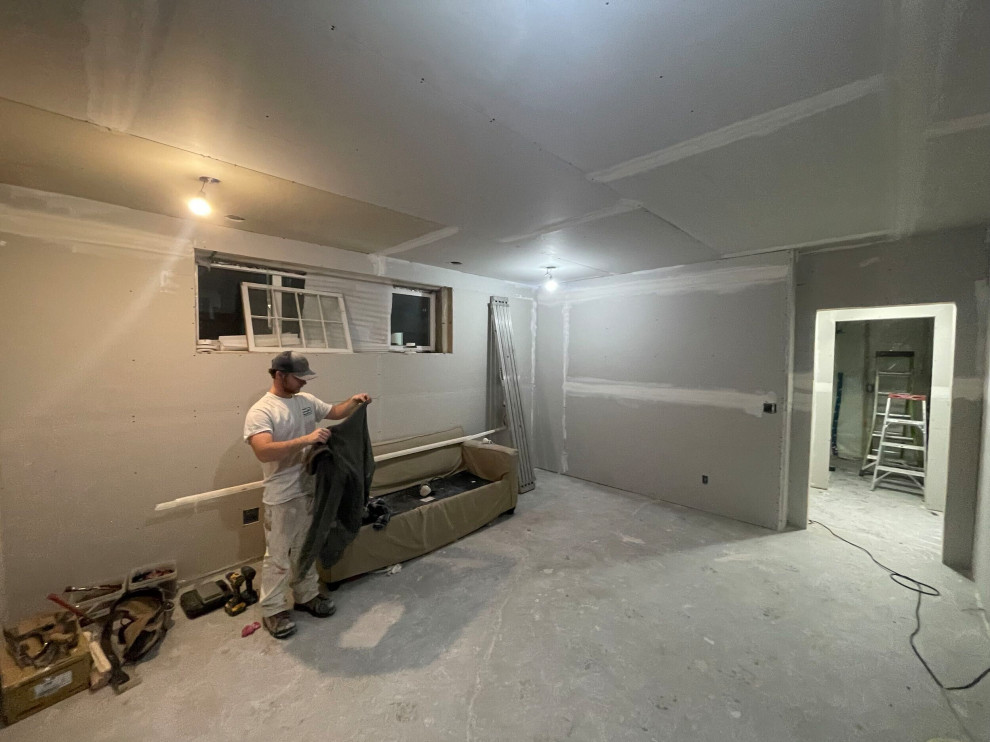 Basement Drywall, Painting, HVAC, Plumbing