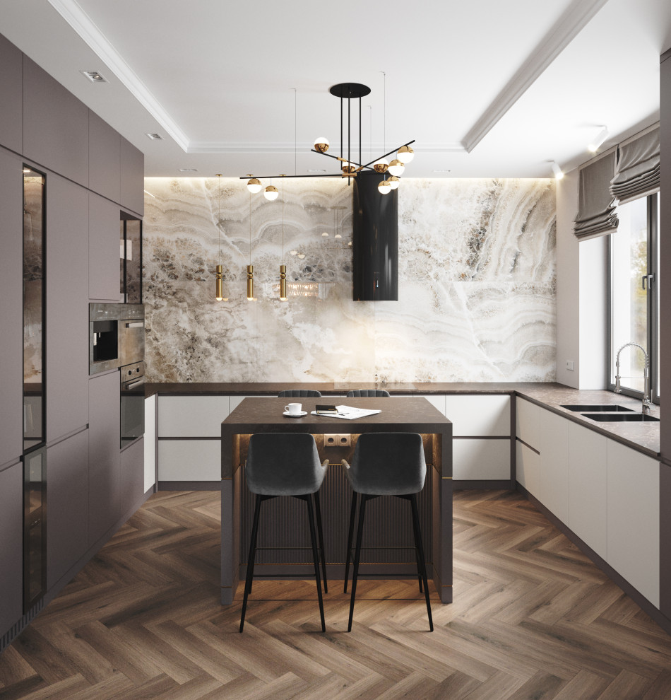 кухня в частном доме