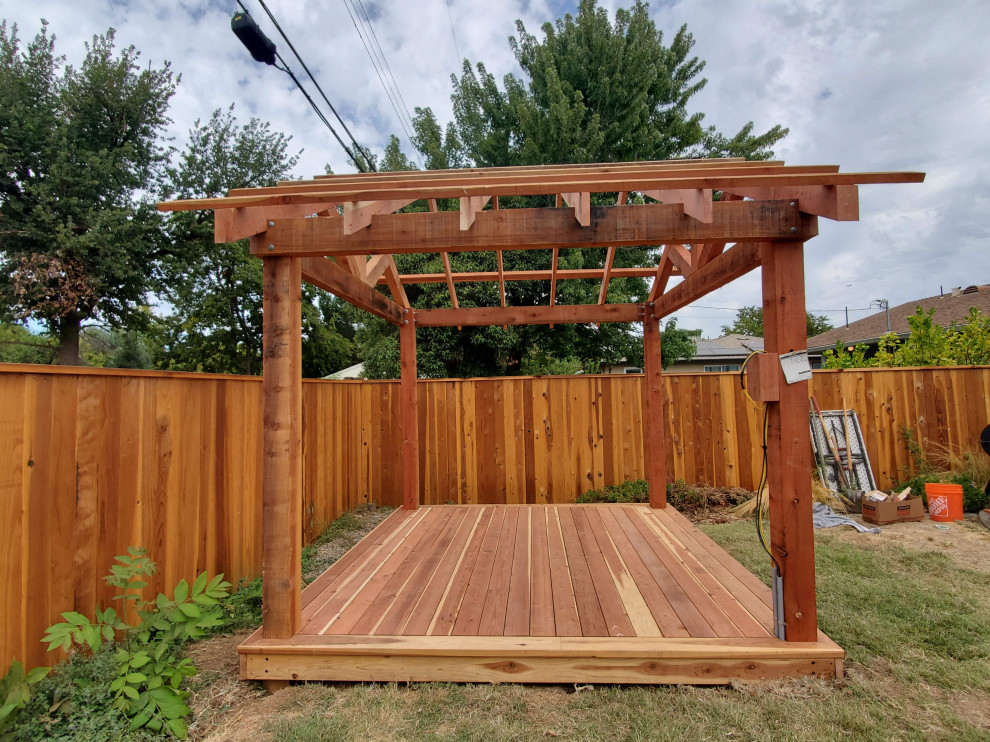 Redwood Patio and Pavilion
