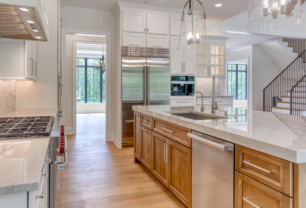 Vaulted Ceiling Custom Cabinetry Home