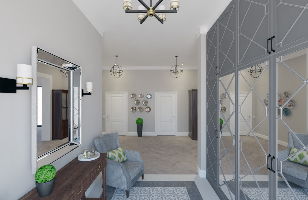 Дом в стиле американская классика