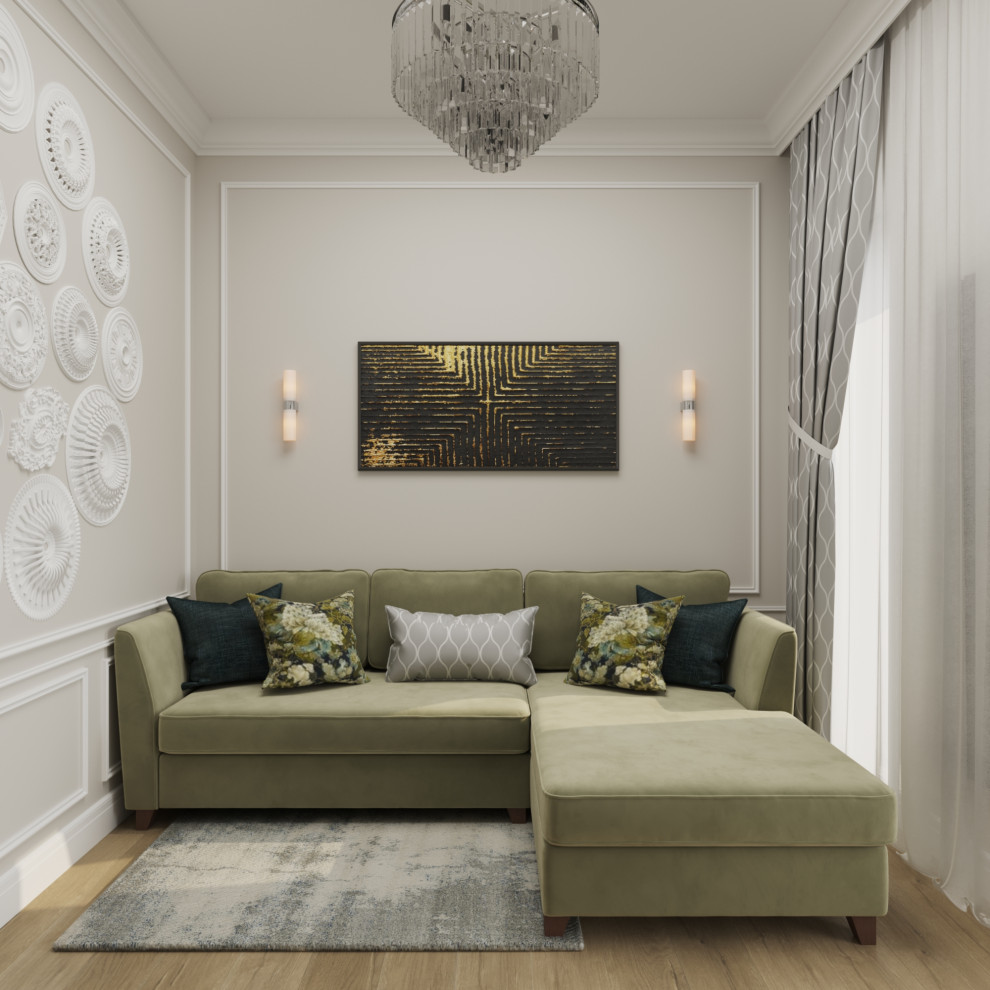 Неоклассика в таунхаусе