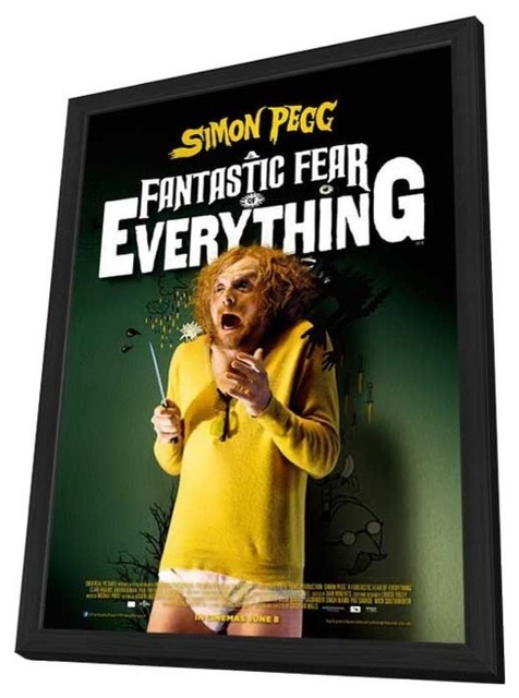 A Fantastic Fear of Everything 11 x 17 Movie Poster - Style A - in Deluxe Wood