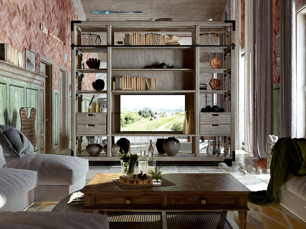 Загородный дом с печкой