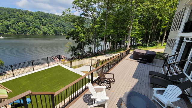 Deck With a View contemporary-terrace