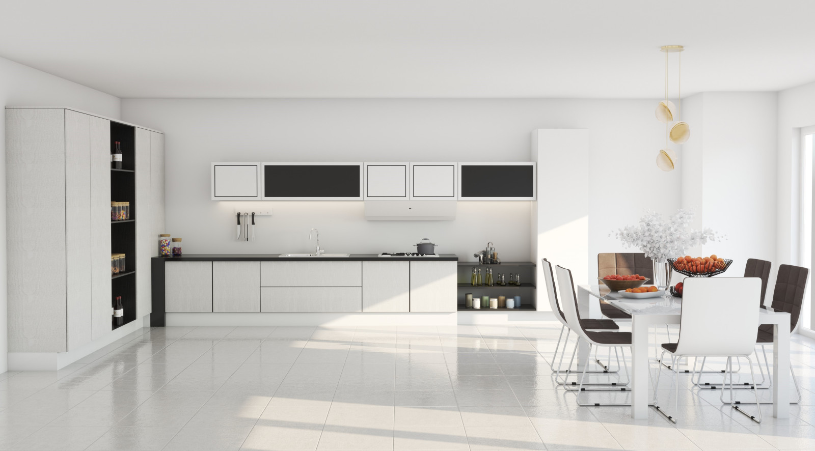 Scandinavian kitchen visualization