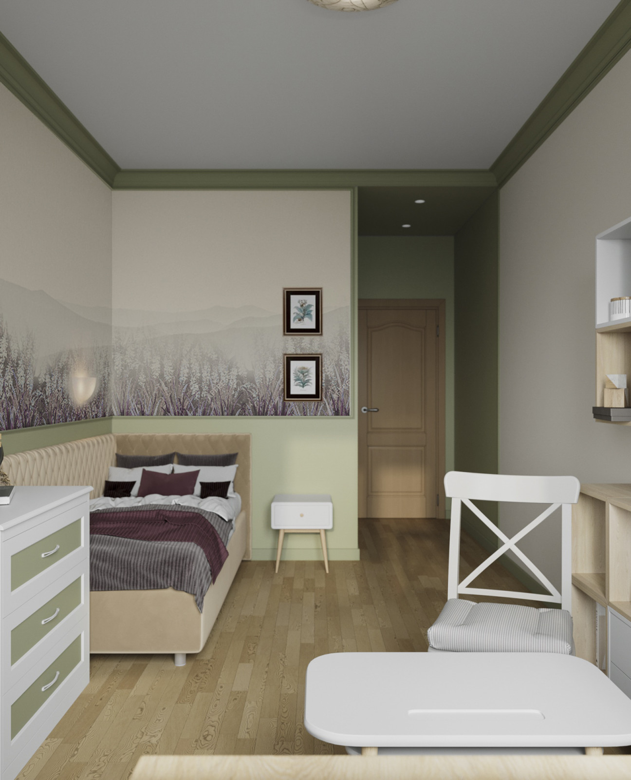 Перепланировка в 2 детские