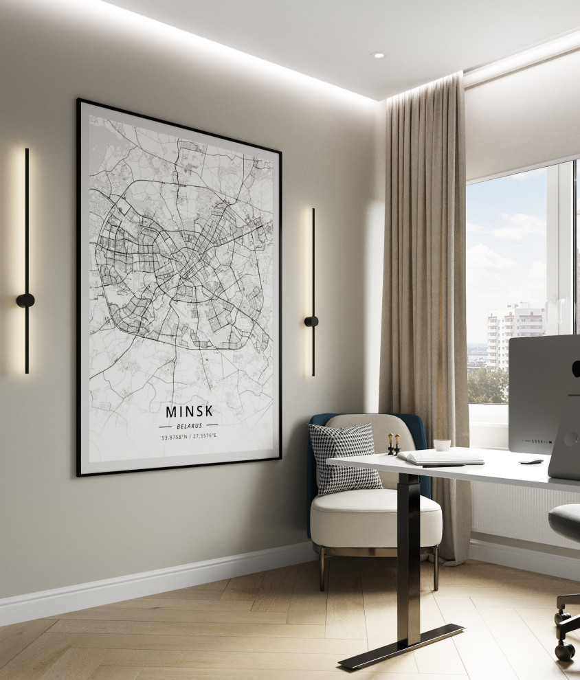 Дизайн-проект квартиры в Новой Боровой