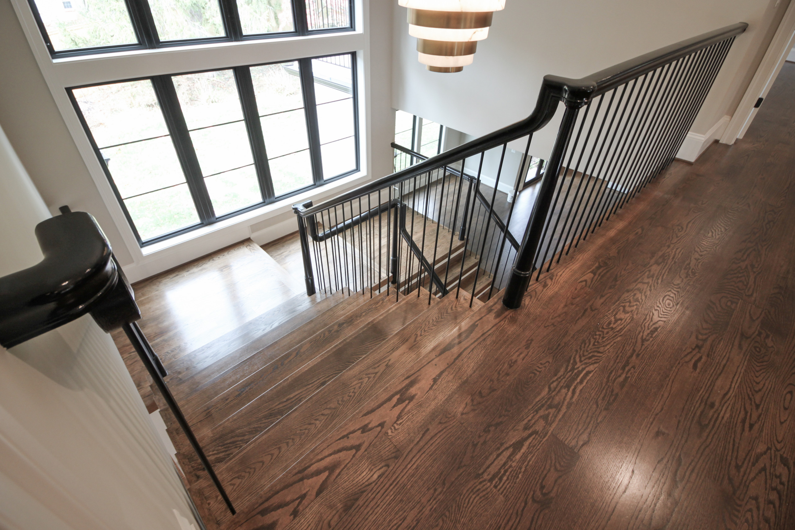 89_Eclectic and Edgy Staircase in French Contemporary Residence, McLean VA 2210