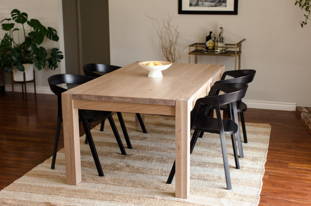 Custom oak sale dining table