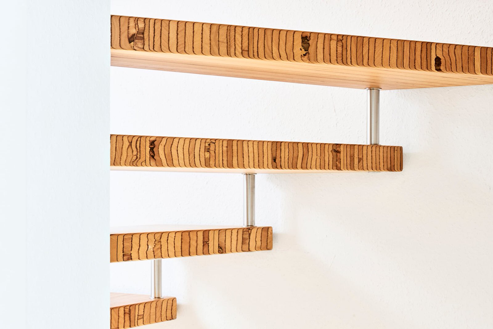 консольная лестница из BauBuche