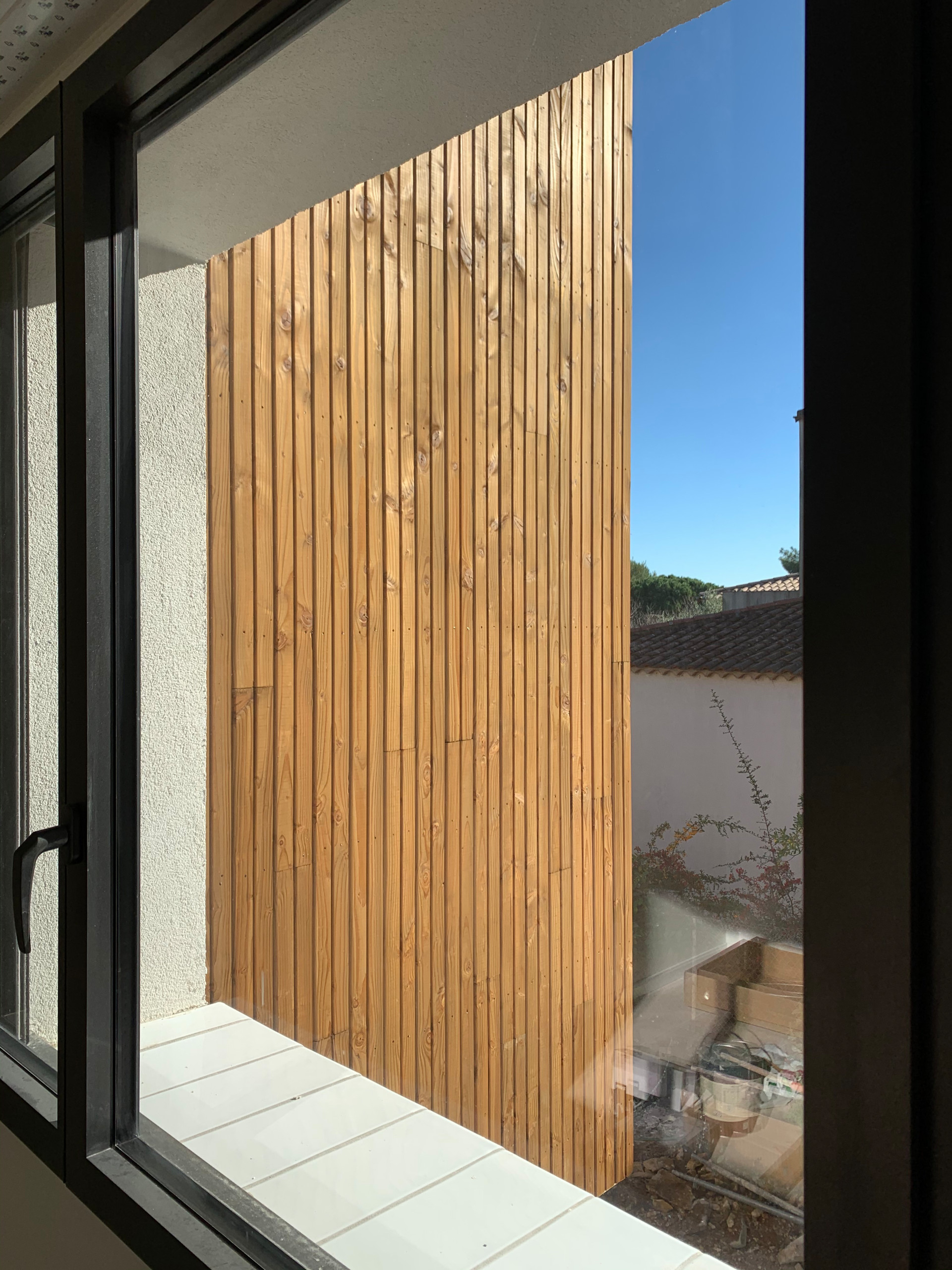 Extension en ossature métallique de 22m²