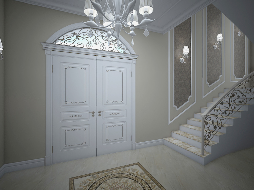 Дом в стиле неоклассики.