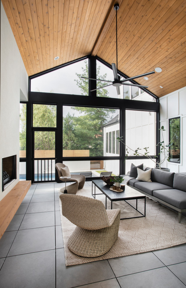 Idéer för en minimalistisk veranda