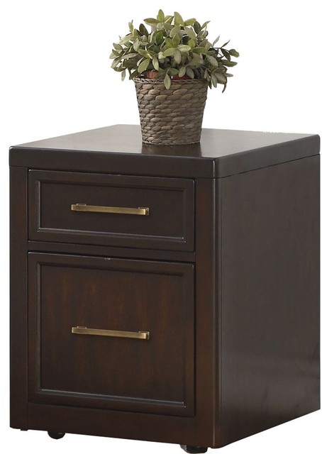 Parker House Greenwich 2 Drawer Rolling File Cabinet