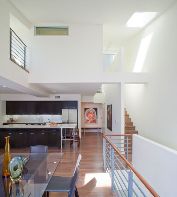Kitchen, Dining & Living Space di-transizione-sala-da-pranzo