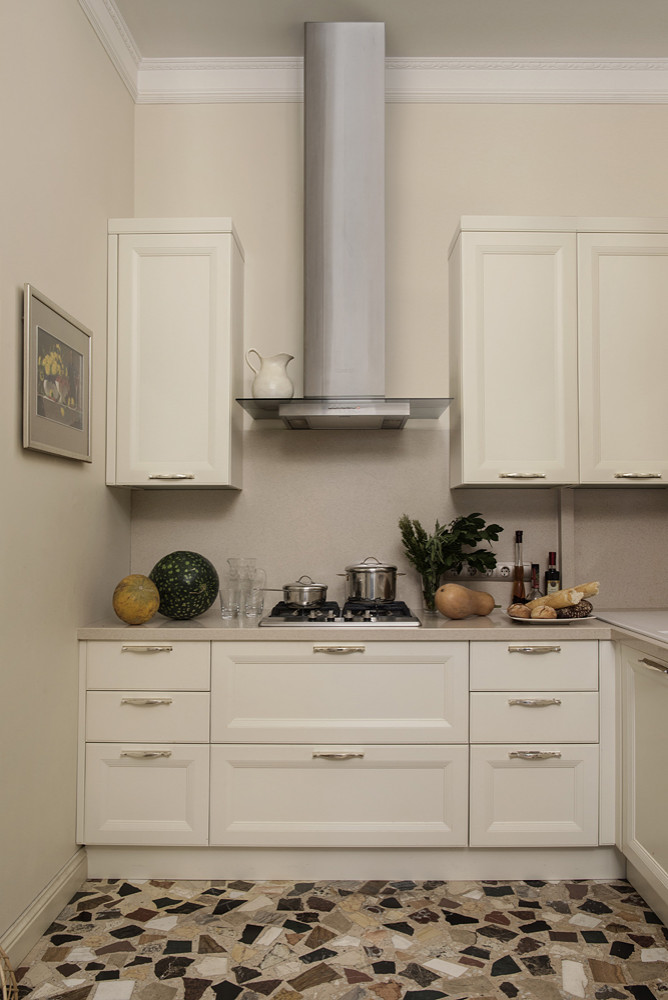 Кухня в "парижской" квартире на ул. Пречистенка