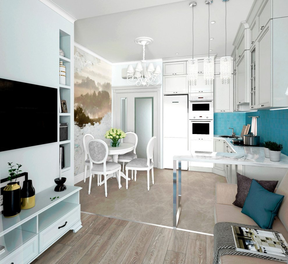 Дизайн проект однокомнатной квартиры