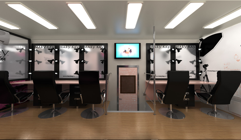 Офрмление гримерных Mary Kay