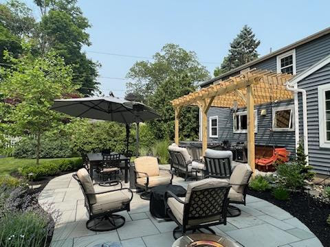 Total back yard transformation