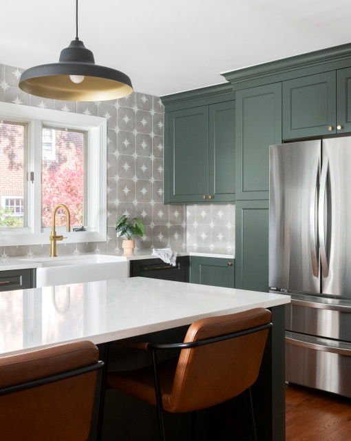 Virginia Ave Kitchen american-craftsman-kueche