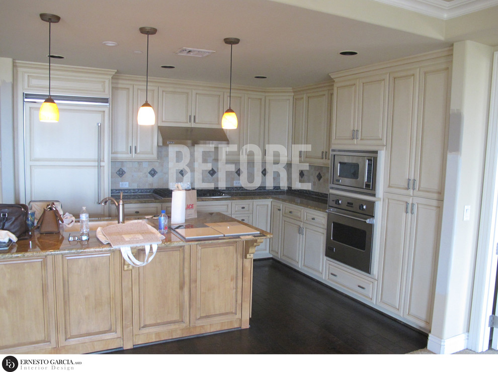 Contemporary Waterfront Living - KITCHEN BEFORE