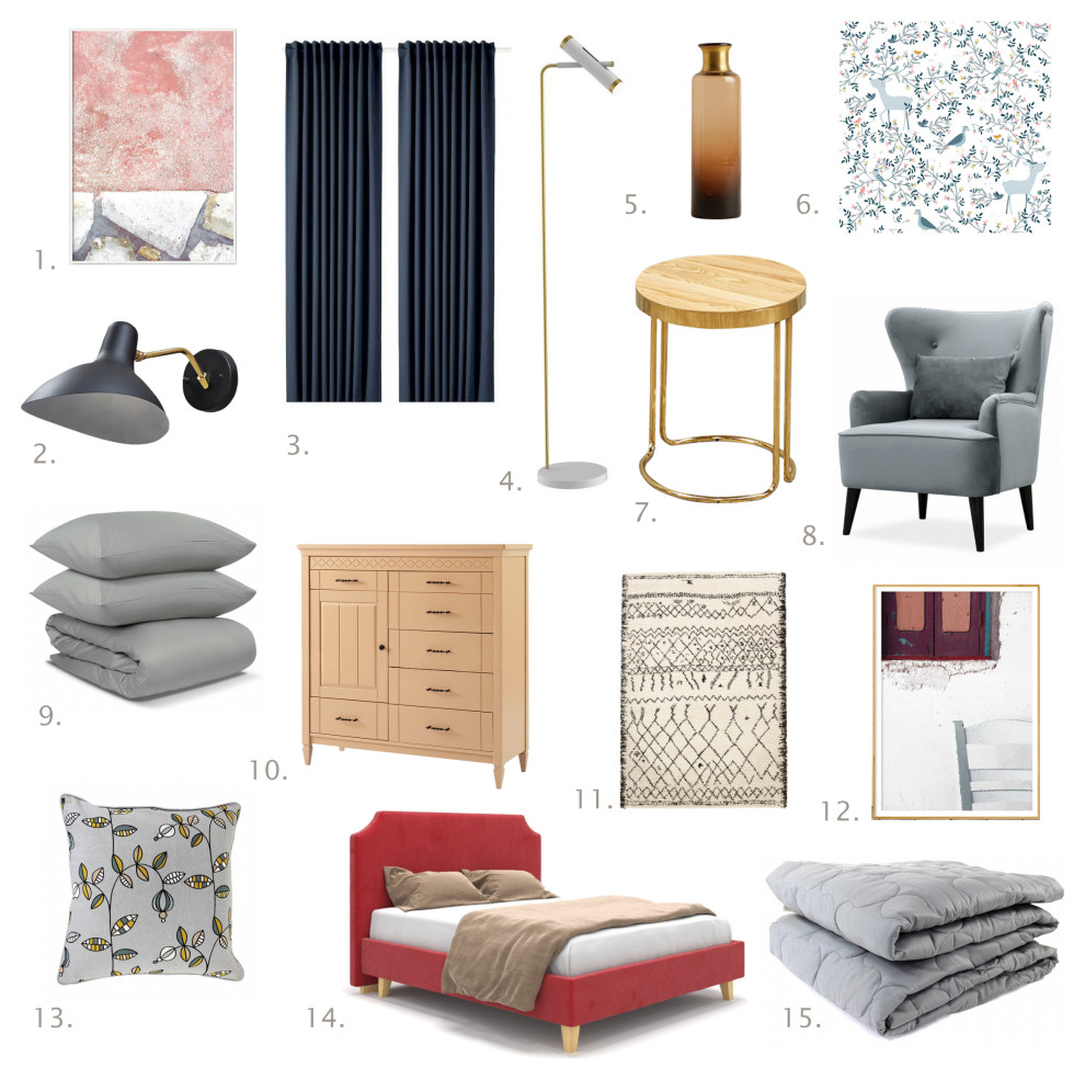 Спальня в одном шаге от классики