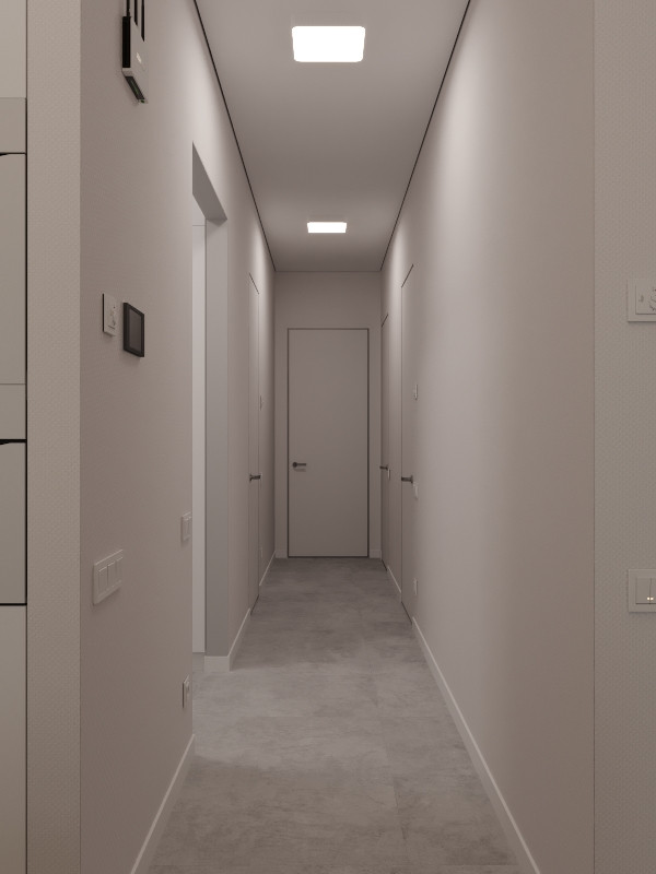 Визуализация 3-х комнатной квартиры в г. Калининград, ЖК Русская Европа