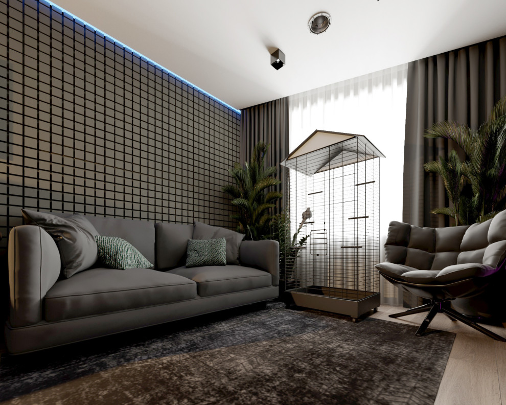 Кабинет в стиле cyberpunk для музыканта