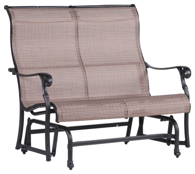 Stinson Sling Double Glider Outdoor Metal Glider Traditional