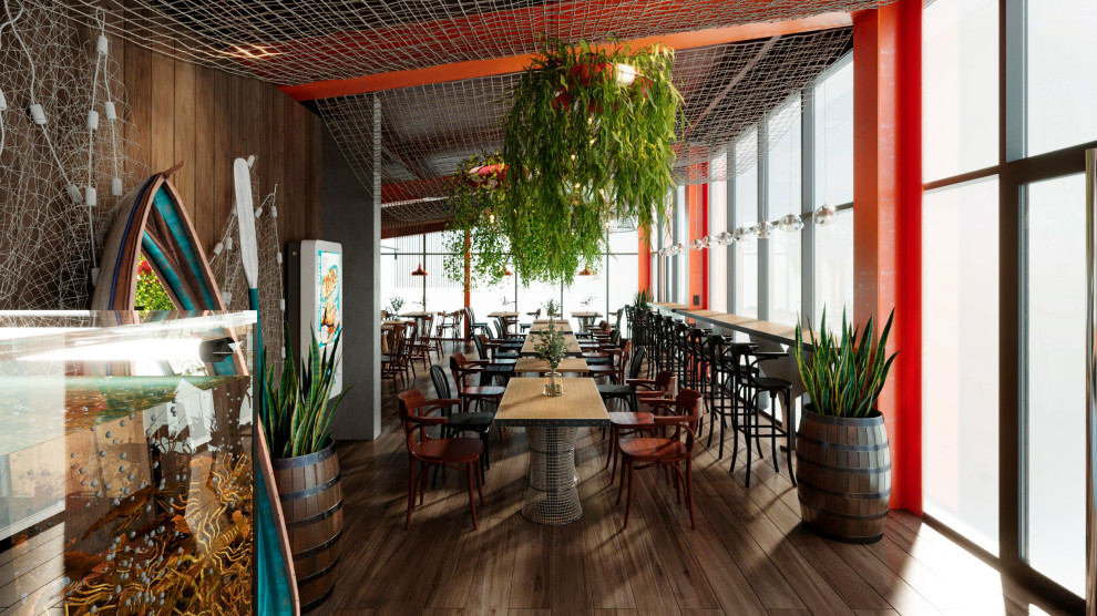 Fast food restaurant "The Fisherman's House"