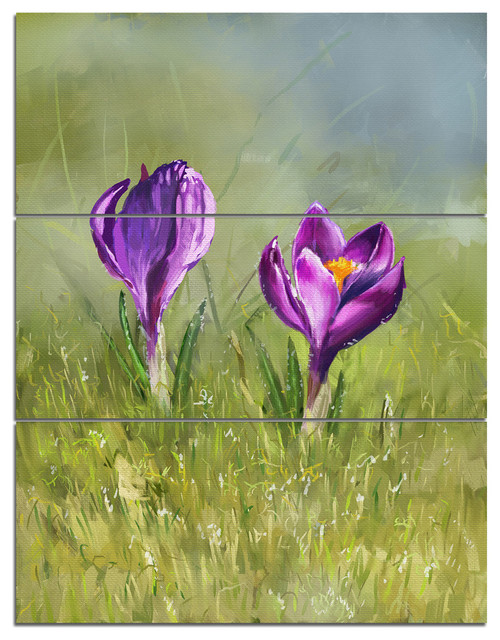 Metal Panel Crocus