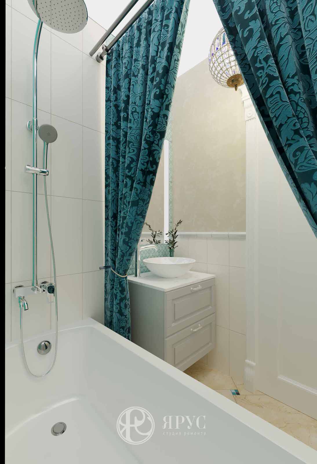 Дизайн-проект однокомнатной квартиры