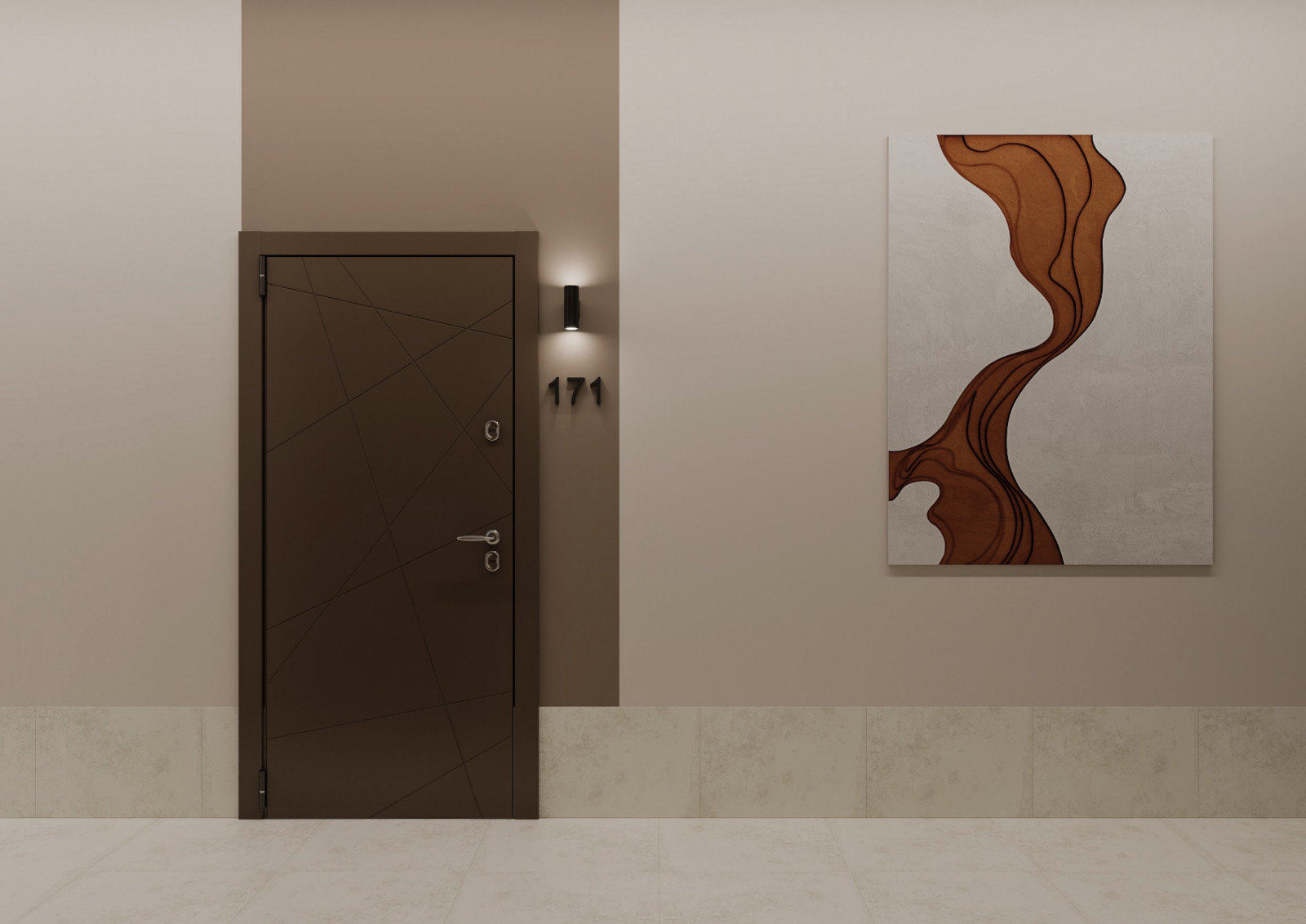 Проект входной группа ЖК "Новый город"