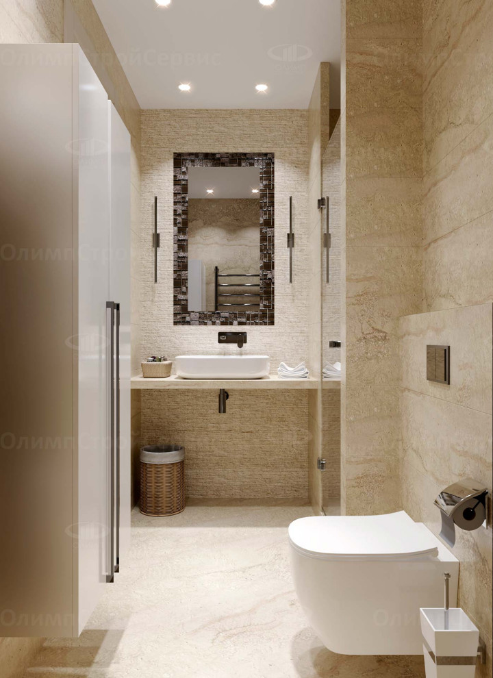 ЖК Румянцево-Парк: дизайн интерьера квартиры 60 кв.м. в современном стиле