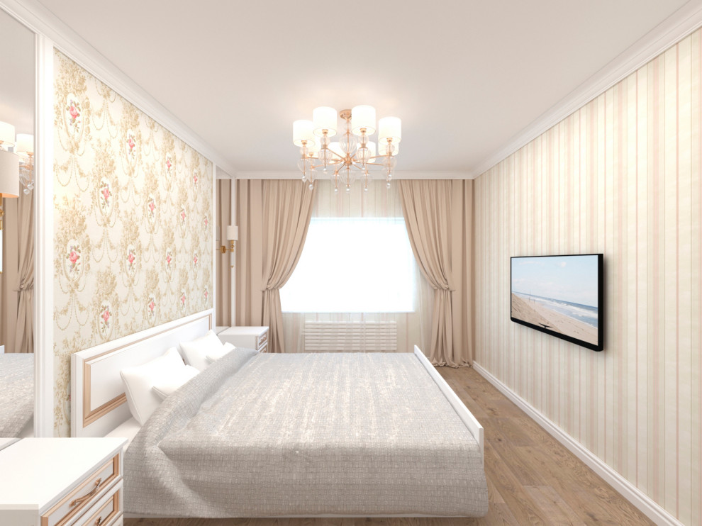 "Подмосковная Ривьера". Дизайн 3-х комнатной квартиры